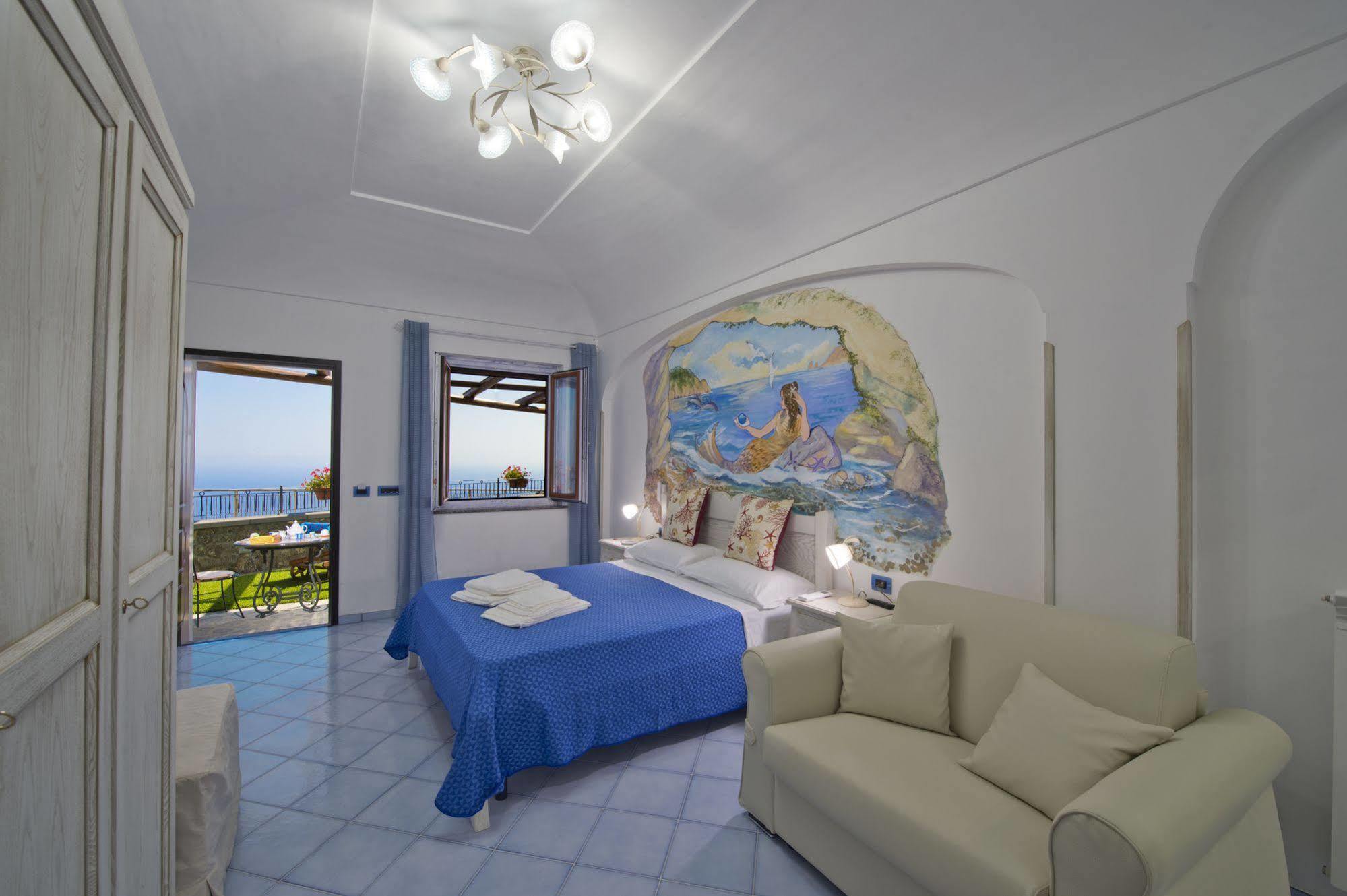 La Mela Blu Bed & Breakfast Furore Luaran gambar