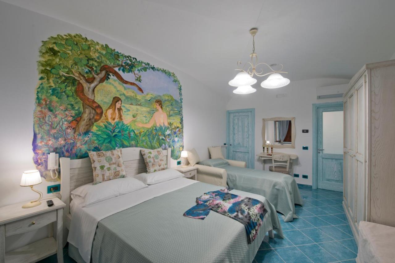 La Mela Blu Bed & Breakfast Furore Luaran gambar